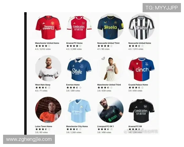 英超18–19赛季球衣颜色搭配及设计点评